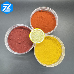 Oxyde de fer Pigment poudre rouge jaune vert bleu couleur pour cuir et revêtement oxyde ferrique Alternative - Product Image 3