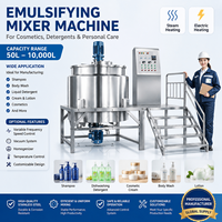 Réservoir de mélange en acier inoxydable avec agitateur savon liquide faisant la machine mélangeur cosmétique faisant la machine