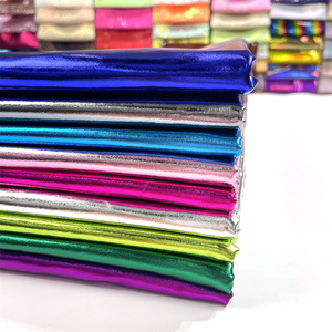Spandex hologramme pour la couture de costumes de danse tissu extensible en feuille métallique 54 pouces de large irisé bleu violet écologique <span class=keywords><strong>JSB</strong></span> - Product Image 2