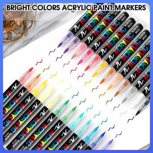 Marcador Acrílico Líquido de 240 Colores, Punta Suave, Tinta Permanente, 6mm, Plástico, para Estudiantes de Arte - Product Image 5