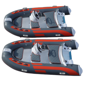 Bateau semi-rigide Ocean Master Patrol CE 3,3 m en Hypalon à coque en V profond, en fibre de verre, pour sport et navigation, modèle 330 - Product Image 6
