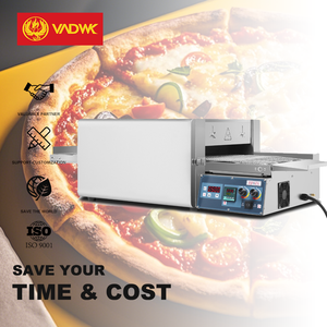 Horno comercial Convención Horno de pizza de acero inoxidable Horno transportador - Product Image 1