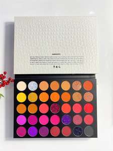 Palette de fards à paupières professionnels 2025, nouvelle marque privée, poudre minérale mate, hautement pigmentée, longue tenue - Product Image 3