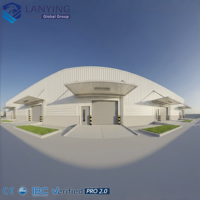 Edificio de Almacén con Estructura de Acero Personalizada para Logística, Almacenamiento y Proyectos Industriales