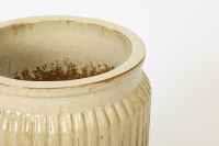 Maceta de Cerámica con Orificios de Drenaje, Diseño Moderno y Minimalista, Ecológica, Duradera, Decoración para Interiores/Exteriores