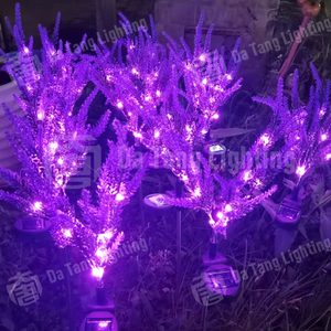 ไฟตกแต่ง LED ลาเวนเดอร์สำหรับภายนอกอาคาร เหมาะสำหรับทางเดินในสวนและฉากกลางคืนสุดโรแมนติก - Product Image 3