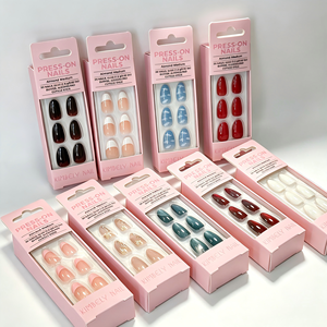 Vente en gros de <span class=keywords><strong>faux</strong></span> <span class=keywords><strong>ongles</strong></span> personnalisés à presser, 30 pièces, forme amande, <span class=keywords><strong>ongles</strong></span> français moyens, doux, réutilisables, ensemble de <span class=keywords><strong>faux</strong></span> <span class=keywords><strong>ongles</strong></span>, certifié OEM ODM CE ISO GMPC - Product Image 1