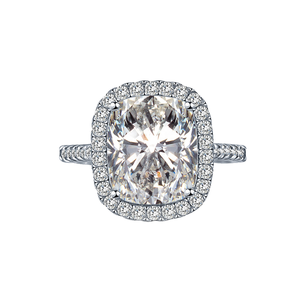 BoHan Trendy Micro Insert Zircon <b>Engagement</b> <b>Rings</b> for Women's Wedding Proposal Gift-Party & Anniversary Jewelry - Product Image 2