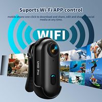 Caméra d'action et de sport portable H88 1080P pour vlogging, petite taille, grand angle, installation facile partout pour l'enregistrement vidéo