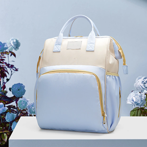 Riciclato su misura pieghevole rimovibile pannolino del bambino tela mamma Organizer borsa per la scuola materna - Product Image 5