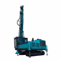 DTH Pengeboran Rig Menggunakan 10 Meter Batang Peledakan Lubang Rig Pengeboran Rig Pengeboran DTH