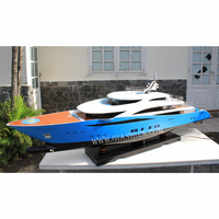 Yacht à moteur TC 65 avec modèle de bateau artisanal en bois clair de haute qualité fabriqué au Vietnam GIA NHIEN CO.LTD CM0872P