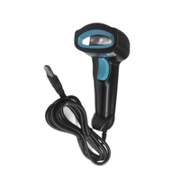 Escáner USB inalámbrico portátil 2,4G Supermercado Universal 1D 2D Escáner de código QR Interfaz Com en stock