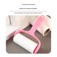 Papier de colle acrylique personnalisé de 30 à 60 feuilles, facile à déchirer, rouleau de charpie collant, recharges pour l'épilation des vêtements