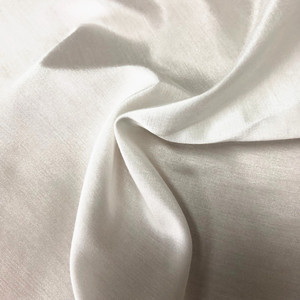 16 m/m vente chaude coton mélangé soie naturel blanc soie coton Satin tissu pour vêtements décontractés - Product Image 6