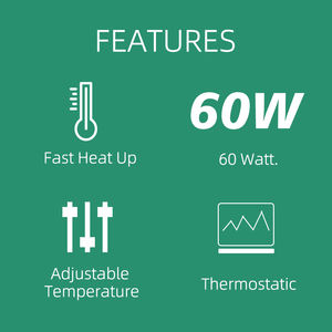 Station de <span class=keywords><strong>fer</strong></span> à <span class=keywords><strong>souder</strong></span> électrique 60 <span class=keywords><strong>Watts</strong></span> 936 veille automatique à chauffage rapide avec température réglable <span class=keywords><strong>200</strong></span>-480 par bouton - Product Image 4