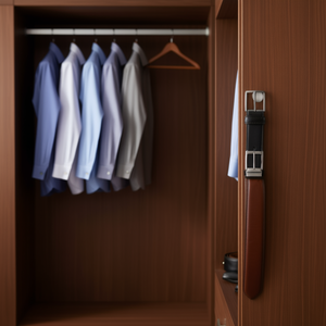 Hebilla de cinturón ILAN de 3.5 cm, metal plateado, para reemplazo de cinturón de hombre - Product Image 2