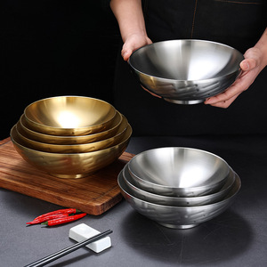 304 Stainless Steel Bowl Large Conical Dishwasher Safe Food Service Commercial Use - Product Image 1