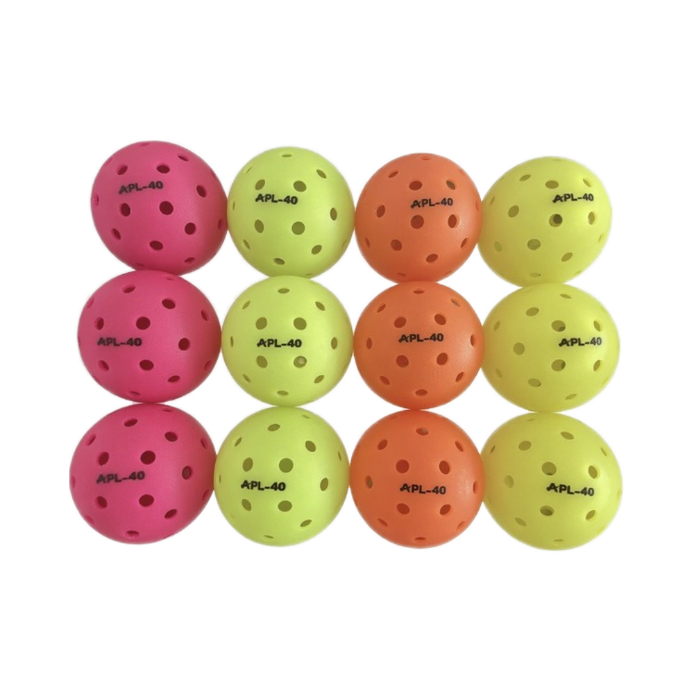 USAPA Approved Outdoor PE Training Ball Customizable Rotomolded Pickleball Sports Equipment for Beginners