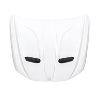 Capot ventilé en fibre de carbone blanc mat (primer) compatible avec BMW M5 G90 G99 Série 5 G60 G61 2025+ moulé par compression en métal