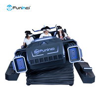Système de cinéma intérieur VR Funin 9dVR à 6 places Dark Mars avec machine Super Armor