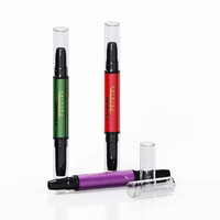 Choebe Professional 0.9ml Eyeliner Metalik Multifungsi Pena Dua Sisi Tabung Lipstik Dengan Tutup