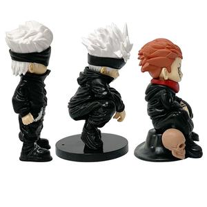 Figura de Manga en 3 Estilos, Versión Q Figuras de Jujutsu Kaisen, Ryomen Sukuna, Itadori Yuji, Satoru Gojo, Modelo de Juguete, Regalos, Figura de Anime de PVC - Product Image 3