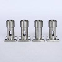 Support cylindrique carré 20*25 en acier inoxydable 304, raccords de base pour équipement de remplissage