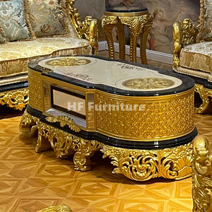 Lüks mobilya seti oturma odası kanepeleri altın ahşap Dubai kanepe mobilya kraliyet kanepe Set mobilya - Product Image 6