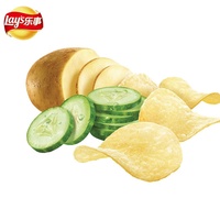 Snacks Exóticos al por Mayor, Papas Fritas en Rodajas Lays Originales, 70g por Bolsa, 22 Bolsas por Paquete, Crujientes, Saludables, Paquete Grande, Nuevo Sabor