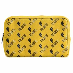 Hot Selling Customized Canvas Cosmetic Pouch Travel Makeup Bag for Promotional & Business <b>Gifts</b> - Product Image 3