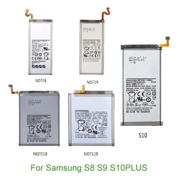 Hochleistungs-Handybatterie für Samsung A10 A21 A30 A51 NOTE10 9 8 S23 S22 S21 Li-Ionen originale Telefonbatterie für samsung