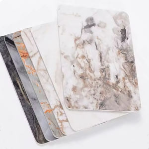 中国メーカー製 1220x2440mm 3mm <span class=keywords><strong>PVC</strong></span>大理石シート UVコーティング 防水壁パネルシート 3年保証付き - Product Image 2