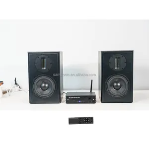 200w amplificador de potência áudio kits Active Bookshelf 2.0 alto-falantes sem fio Hi-Fi Bookshelf Speaker 200W RMS Sound System
