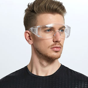 แว่นตานิรภัย NICESEEM คุณภาพสูง ได้รับการรับรองมาตรฐาน ANSI <span class=keywords><strong>Z87.1</strong></span> CE EN166 เลนส์ PC ไร้กรอบ ป้องกันฝ้า สำหรับงานอุตสาหกรรมและยุทธวิธี - Product Image 2