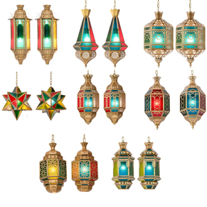 Lámpara colgante del sudeste asiático, candelabros antiguos, decoración tailandesa, SPA, salón de masajes, habitación, cola de pavo real, luces colgantes - Product Image 6