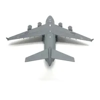 Modèle d'avion de transport de guerre C-17 Globemaster III à l'échelle 1/200, avion cargo de l'US Air Force pour collection