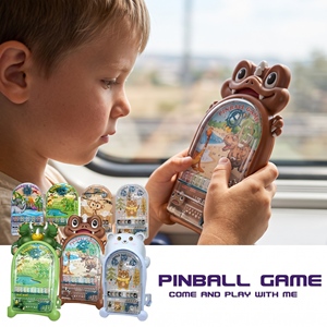 HTL <span class=keywords><strong>Juego</strong></span> de Pinball Retro de Dinosaurios, <span class=keywords><strong>Juego</strong></span> de Laberinto Portátil, Rompecabezas, <span class=keywords><strong>Juego</strong></span> Mecánico de Bolsillo, Juguetes Educativos, Regalo para Niños - Product Image 2