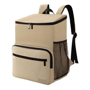 Sac à dos isotherme Beilian 17L grande capacité, sac à lunch, glacière de pique-nique d'extérieur avec poche latérale en filet - Product Image 5