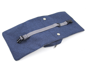 2024 nouveau Design enroulable pliable voyage trousse de <span class=keywords><strong>toilette</strong></span> pochette cosmétique maquillage organisateur sac avec crochet de suspension pour femmes hommes - Product Image 5