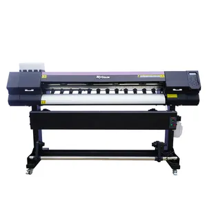 wide format 1.3m 1.6m 1.8m automation Xp600 Head eco solvent Printer to photopaper vinyl sticker/Flex banner/Tarpulin OEM