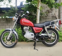 Moto d'occasion Suzuki GN125 d'origine, authentique, importée, GN250, rétro, pour homme, économique en carburant, streetbike fabriquée en Chine