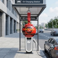 Extincteur automatique en forme de boule Fireball 2,8 kg, poudre sèche ABC, classe A B C E F, boule d'extinction d'incendie pour la maison, la voiture, le garage