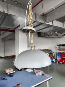 โคมระย้าห้องรับประทานอาหารของนักออกแบบโคมไฟระย้าทำจากเรซินสไตล์เรโทรเรียบง่ายโคมระย้า B & B - Product Image 6