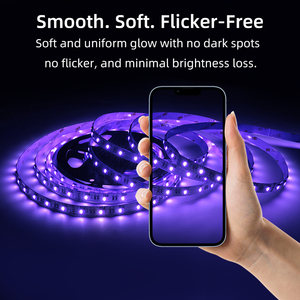 Светодиодная лента OEM с адресной подсветкой RGBIC WS2811 <span class=keywords><strong>WS2812B</strong></span> WS2815, RGB RGBW, с регулируемой яркостью, умным управлением, пикселями с изменением цвета - Product Image 4