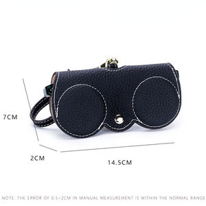 Étui à lunettes AndoBag pour femmes en cuir de vache véritable, mode simple, portable, protection, rangement, étuis à lunettes 2044 - Product Image 6