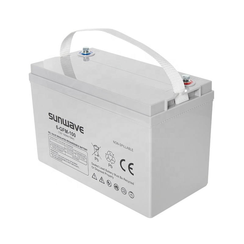 Sunwave 100ah 150ah 200ah 250ah moto lifepo4 batteria 12v sostituire batterie al piombo