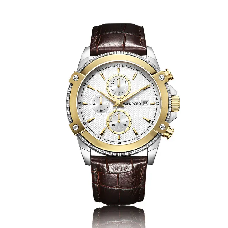 Reloj de cuarzo de acero inoxidable para hombre, pulsera con logotipo personalizado, de alta calidad, envío directo, precio de fábrica