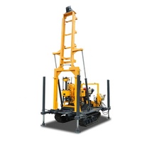 Fabriqué en Chine DTH carottage perceuse rotative 200m profondeur de forage chenille Force de levage clé pompe moteur Diesel boîte de vitesses roulement de vitesse