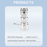 Goupille de charge de capteur de goupille d'essieu précise et fiable pour poulies Prise d'accessoire en option Anti-Fatigue Cellule de charge de tension de goupille longue durée